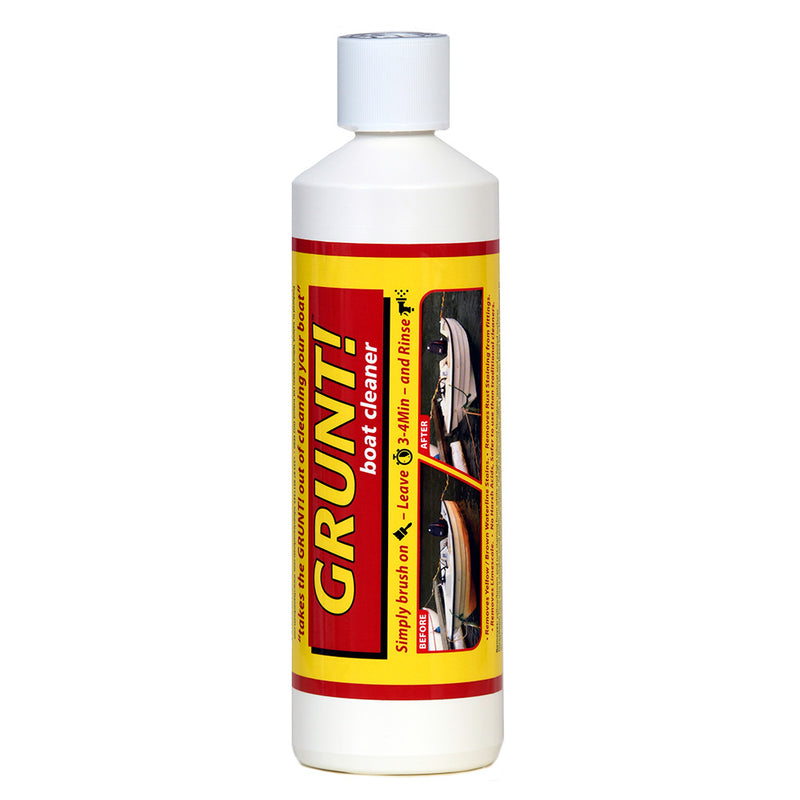 GRUNT! 16oz Boat Cleaner - Removes Waterline Rust Stains [GBC16]-Angler's World