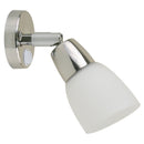 Scandvik SS Reading Light w/Frosted Glass Shade - 10-30V [41365P]-Angler's World