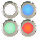Scandvik A2.5 4 Color Downlight w/SS Trim - 8-30V [41416P]-Angler's World
