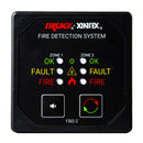 Fireboy-Xintex Two Zone Detection Alarm Panel - 2-5/8" Display - 12/24V DC [FBD-2-R]-Angler's World