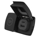 Scanstrut Flip Pro Duo - USB-A USB-C w/12V Power Socket [SC-MULTI-F2]-Angler's World