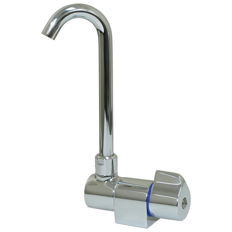 Scandvik Ceramic Family Tap w/Folding Spout - Chrome Finish [10180P]-Angler's World