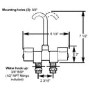 Scandvik Chrome Folding Spout Mixer [10474P]-Angler's World