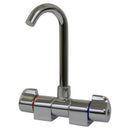 Scandvik Chrome Folding Spout Mixer [10474P]-Angler's World
