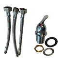 Scandvik Chrome Compact Shower Control Mixer - Single Lever [10500P]-Angler's World
