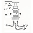 Scandvik T-Handle Shower Mixer Control [10617P]-Angler's World