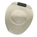 Scandvik Black SS Recessed Transom Shower Handle/Hose - Vertical/Horizontal Mount - 6 Hose [12124P]-Angler's World