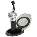 Scandvik Black SS Recessed Transom Shower Handle/Hose - Vertical/Horizontal Mount - 6 Hose [12124P]-Angler's World
