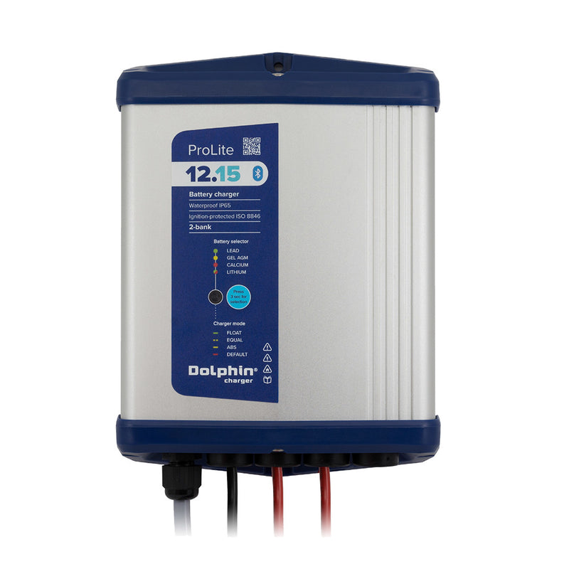 Dolphin Charger PROLITE Series Dolphin Battery Charger - 12V, 15A, 110VAC - 2 Outputs [99215]-Angler's World