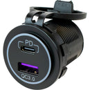 Sea-Dog USB 3.0 USB-C Power Socket w/Out Light [426510-1]-Angler's World
