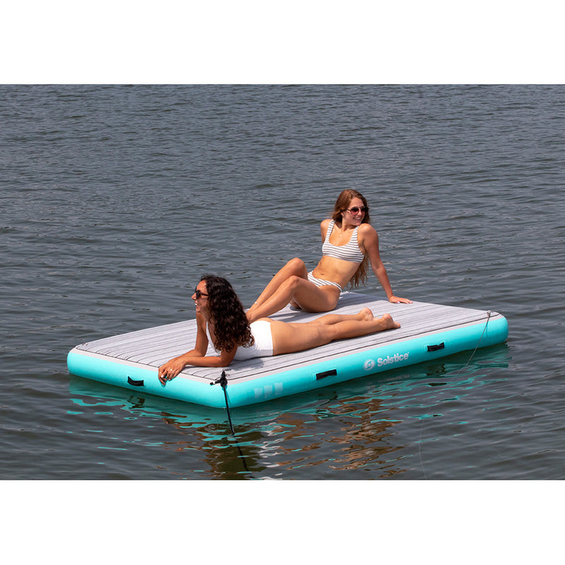 Solstice Watersports 8 x 5 Luxe Dock w/Traction Pad Ladder [38805]-Angler's World