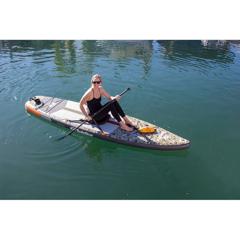 Solstice Watersports 116" Drifter Fishing Inflatable Stand-Up Paddleboard Kit [36116]-Angler's World