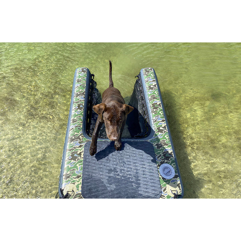 Solstice Watersports Inflatable PupPlank Dog Ramp - XL Sport - Camo [33250]-Angler's World
