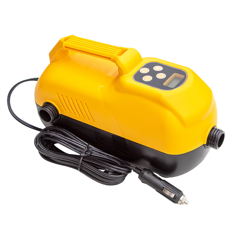 Solstice Watersports 2-Stage High Volume High Pressure Digital Pump w/Car/Battery Adapter Kit [19170]-Angler's World