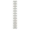 Pacer 40A Euro Style Terminal Block - 12 Positions - 5 Pack [E400-12-5]