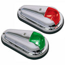 Perko Vertical Mount Side Lights - 12V - Red  Green - (Pair) [0955DP0STS]