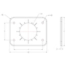 TACO Grand Slam 300 Universal Backing Plate f/GS-300  GS-390 - Pair [BP-0300BSY-1]