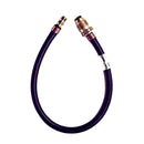 Trident Marine 20" Pigtail Hose Male Fitting x 1/4" Male Inverted Flare Fitting [1014-1401-20]