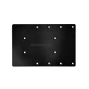 Sea Brackets 12" Straight Trolling Motor Plate f/Garmin Force Kraken - Black [SEA2313-BLK]