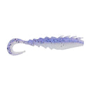 Berkley Gulp! Saltwater Nemesis Prawn Curl Tail - 4" - Violet Haze Fleck [1637570]