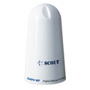 Scout Wave 4" White TV Antenna Omnidirectional 25dB Gain w/10M, 75 ohms, Cable [PF AN NTV002]