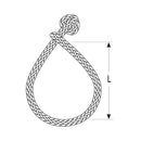 Ronstan Soft Shackle - Size XS - 2.5mm x 50mm w/Robline Line [DSH-2.5GRY]