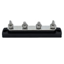 Bluewater Common Stud Busbar 4 Gang - Black [312303-B-020]