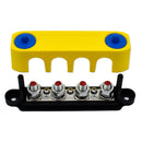 Bluewater Common Stud 4 Gang Positive Terminal Busbar w/Cover [313738-B-023]