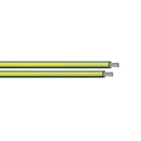 Sea-Dog 10 AWG Green/Yellow Stripe Primary Wire - 250' [8010144]