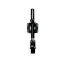 Powerwinch Select Series Jack - 1200lb, Weld-On, Single Wheel, Carbon Black [21400-J-1200-W1-B-R]