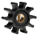 Jabsco Impeller Kit - Neoprene - 10 Blade - 2" Diameter x 7/8" Wide - Slotted Shaft Pin Drive - Brass Insert - 15/32" Shaft Diameter [18653-0001-P]