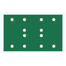 RUPES PROCUT Film Abrasive Sheet 80mm x130mm (3.15" x 5.1") - 12 Holes - P320 Grit *Box of 100pcs [9.45FB320]