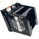 Bob's Machine 14" Setback Action Series Hydraulic Jack Plate - Gloss Black [100-114001P-PCGBLK-NOSPN-NG]