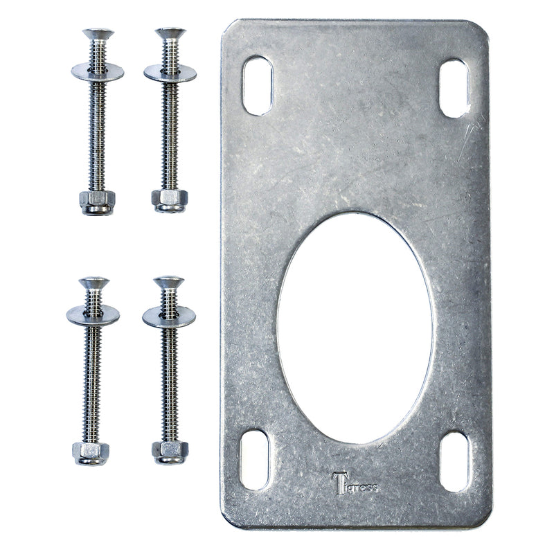 Tigress Large Gunnel Mount Backing Plates f/88506 Outrigger Holder - Pair [88506-1]-Angler's World