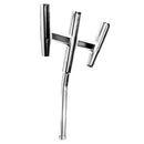 Tigress Triple Aluminum Kite Rod Holder - Bent Butt - Polished [88158]-Angler's World
