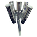 Tigress Five Rod Cluster - Bent Butt - Polished Aluminum [88157-2]-Angler's World