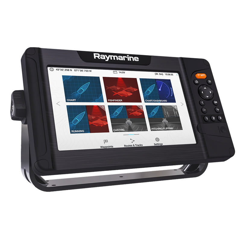 Raymarine Element 9 HV Combo w/HV-100 Transducer Nav+ US Canada Chart [E70534-05-NAG]-Angler's World