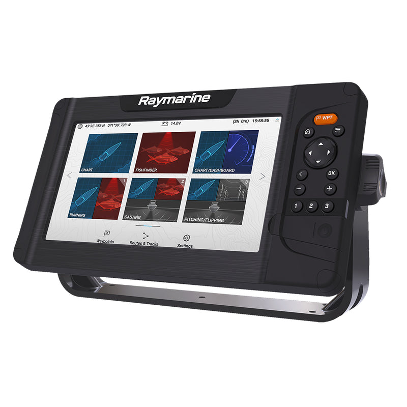 Raymarine Element 9 HV Combo w/HV-100 Transducer Nav+ US Canada Chart [E70534-05-NAG]-Angler's World