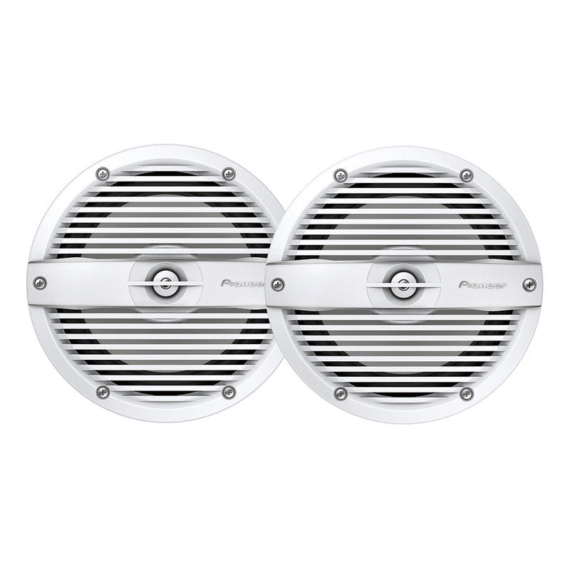 Pioneer 7.7" ME-Series Speakers - Classic White Grille Covers - 250W [TS-ME770FC]-Angler's World