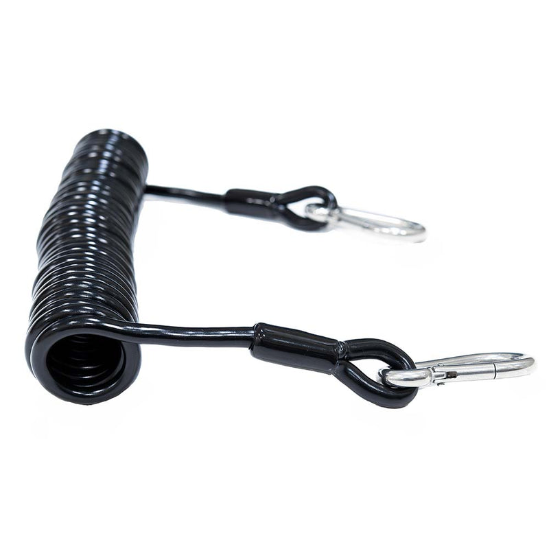 Tigress Heavy-Duty Coiled Safety Tether - 1200lbs [88440-1]-Angler's World