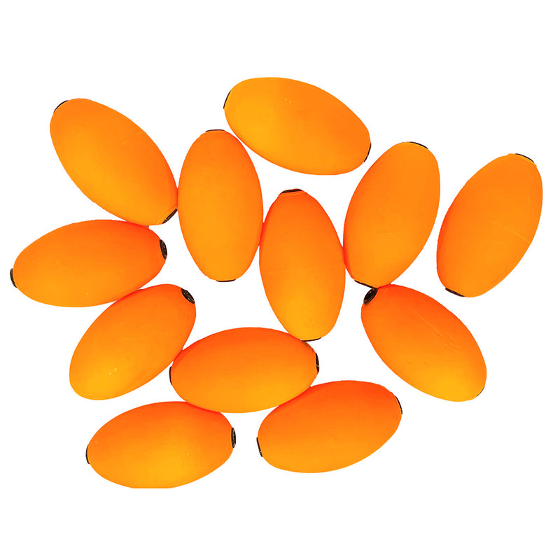 Tigress Oval Kite Floats - Orange *12-Pack [88961-3]-Angler's World