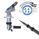 Tigress XD Crank Top Mount System - 18 - Carbon Fiber XD Black/Black Outriggers Pro Series Double Rigging Kit [88679-02]-Angler's World