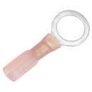 Pacer 22-18 AWG Heat Shrink Ring Terminal - 3/8" Stud Size - 25 Pack [TE18-38R-25]-Angler's World