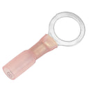 Pacer 22-18 AWG Heat Shrink Ring Terminal - 3/8" Stud Size - 100 Pack [TE18-38R-100]-Angler's World