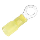 Pacer 12-10 AWG Heat Shrink Ring Terminal - 1/4" Stud Size - 25 Pack [TE10-14R-25]-Angler's World