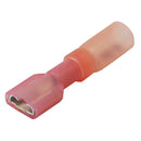 Pacer 22-18 AWG Heat Shrink Female Disconnect - 25 Pack [TDE18-250FI-25]-Angler's World