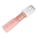 Pacer 22-18 AWG Heat Shrink Male Disconnect - 100 Pack [TDE18-250M-100]-Angler's World