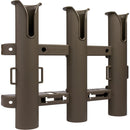 Sea-Dog Triple Threat Three Pole Rod Holder - Flat Dark Earth [325034-1]-Angler's World