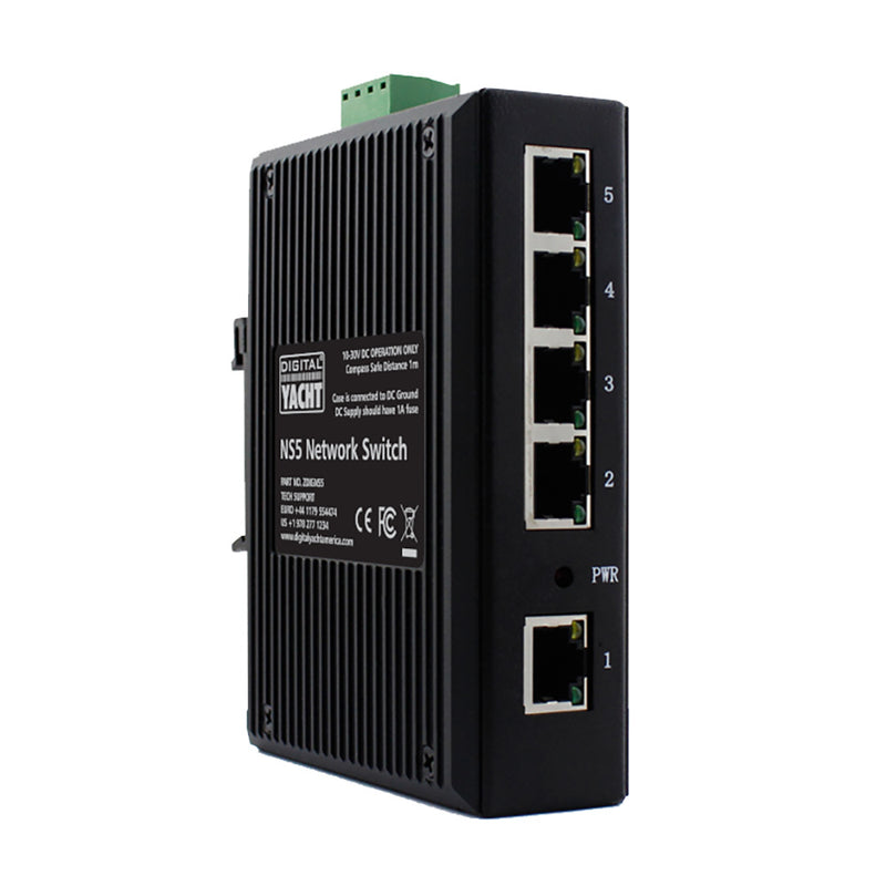 Digital Yacht NS5 5 Port Marine Network Switch [ZDIGNS5]-Angler's World
