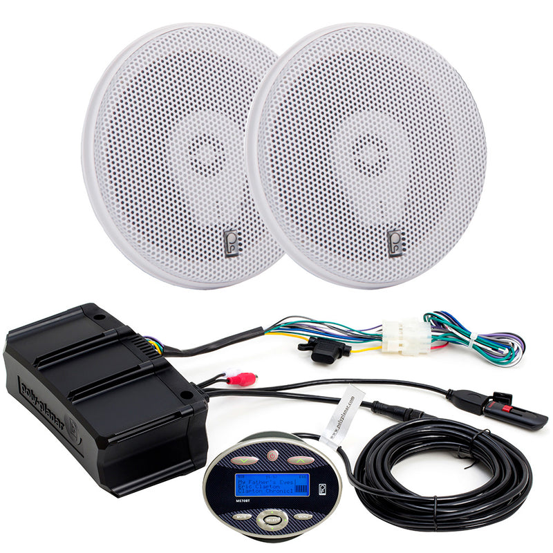 Poly-Planar Amplifier Package w/ME70BT MA-8505W Speakers [ME70BTW8505W]-Angler's World